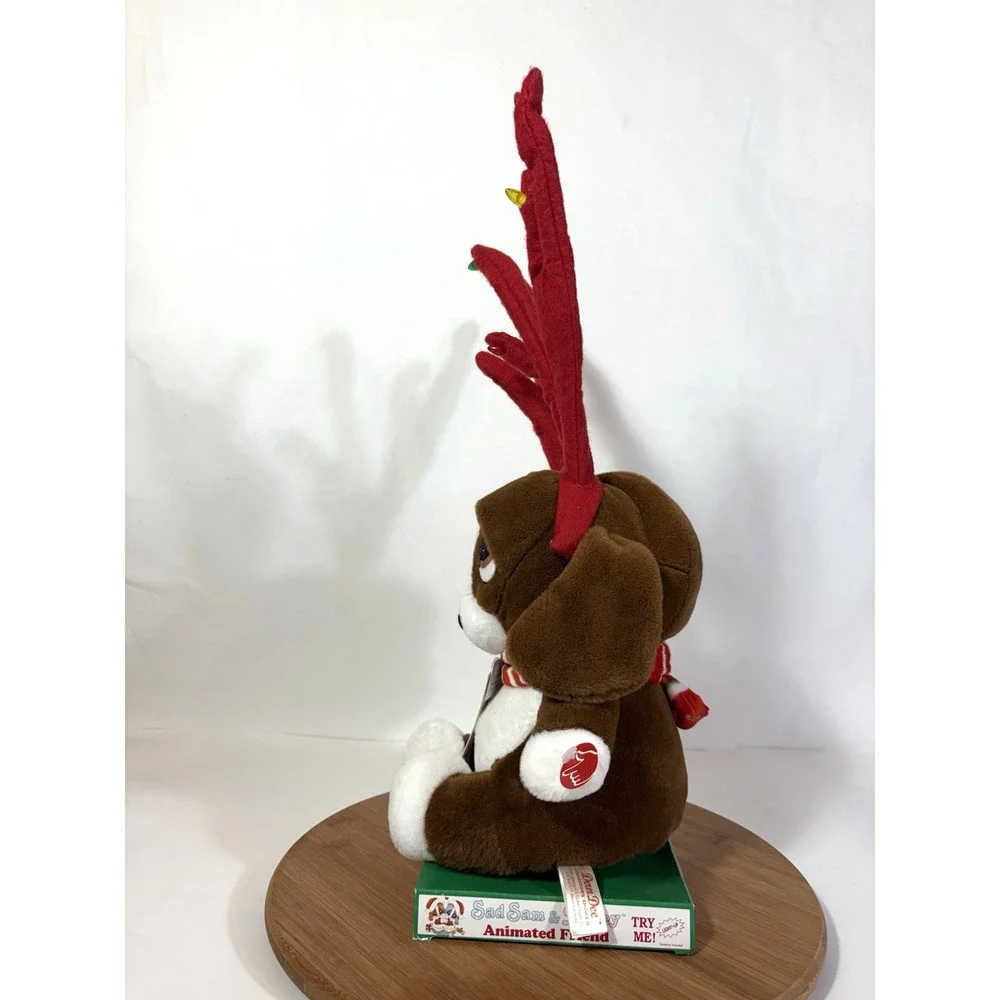 Dan Dee Sad Sam & Honey Animated Singing Light Up Plush Nothing for Christmas